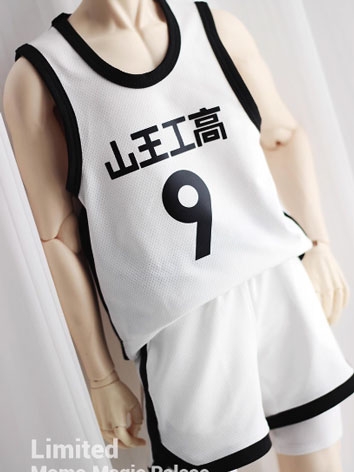 BJD Clothes Basketball Clothes Shan Wang for ID75/YC77/76/HID Size Ball-jointed Doll