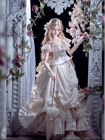 SOLD OUT BJD Clothes Western Retro Style Chloe Outfit CL323091 for AS58/60/62CM Ball-jointed Doll