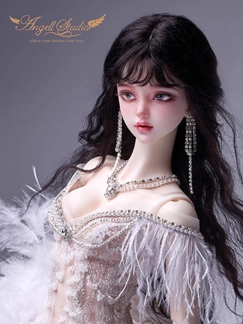 BJD Wig 1/3 Retro Long Mohair  Hair WG323111Y for SD Size Ball-jointed Doll