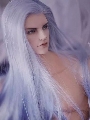 Time Limit BJD Wig Gradient Ramp Beauty Tip Long Hair for SD Size Ball-jointed Doll