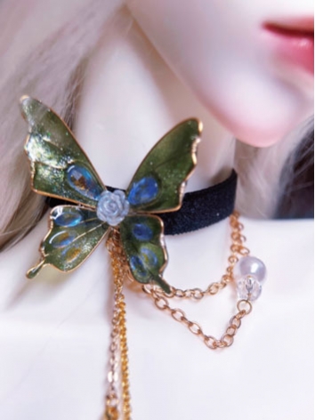 BJD Necklace Butterfly Necklace for YOSD/MSD/SD Size Ball-jointed Doll