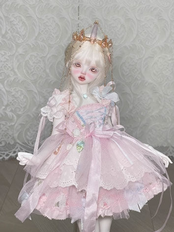 BJD Clothes Flower Fairy Suit for MSD 1/4 1/5 Ball-jointed Doll