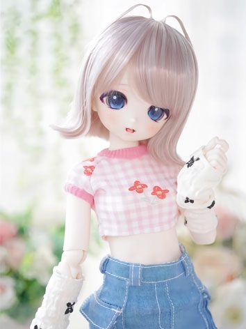 BJD Wig High Temperature Neat Bang Hair for SD MSD Size Ball Jointed Doll