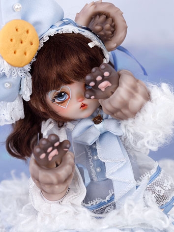 BJD Doll Fullset Lace Round Cake Bear  BoBo 26cm Ball-jointed Doll