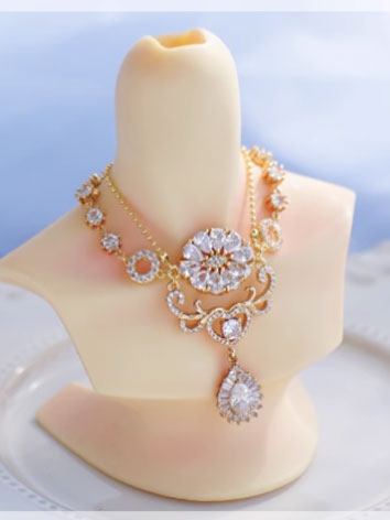 BJD Accessaries Retro Zircon Necklace X242 for SD Size Ball-jointed Doll