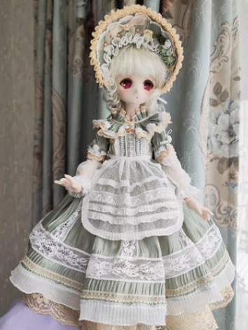 BJD Clothes Retro Dress Suits for MSD Ball-jointed Doll
