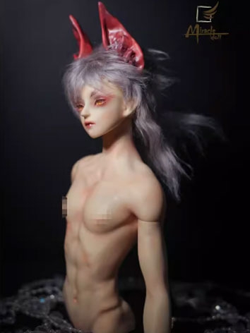 BJD <Shan Yi> Little Fox Head Fit for MSD Ball-jointed Doll