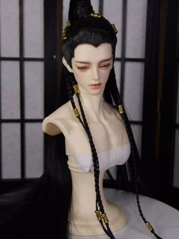 BJD Wig Ancient Style Beauty Tip Wig 20231107 for SD Size Ball-jointed Doll