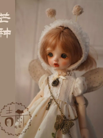 BJD Clothes《Grain in Ear》Retro Dress Suits for YOSD OB24 MSD Size Ball-jointed Doll