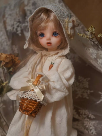 BJD Clothes《Carrot》Retro Dress Suits for YOSD OB24 MSD Size Ball-jointed Doll