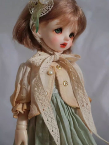 BJD Clothes《Grain Rain》Retro Dress Suits for YOSD OB24 MSD SD Size Ball-jointed Doll