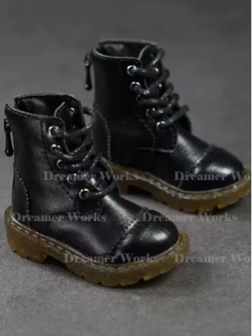 BJD Shoes Handsome Lace-up Boots Shoes for MSD Ball-jointed Doll