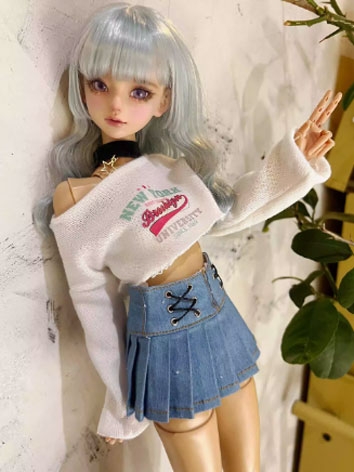 BJD Clothes Casual Top Skirt for SD MSD Size Ball-jointed Doll