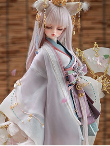 BJD Clothes Female Mandarava Kimono Fullset-Dahuricae CL3171218 for SD/62cm Size Ball-jointed Doll