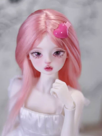 BJD Accessories Heart Hair Clip for SD/MSD Size Ball-jointed Doll