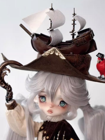 BJD Mimia the Pirate (Human Body) 28.5cm Girl Ball Jointed Doll