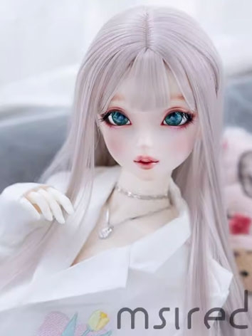 BJD Wig Long Straight Style Wig Hair for SD MSD YOSD Size Ball-jointed Doll