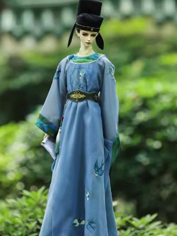 BJD Clothes Ancient Style Suits for YOSD/MSD/SD/68/70/72/73/75 Size Ball-jointed Doll