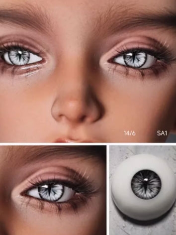 BJD Plaster Resin Eyes (Monster Eyes SA) SA1 10mm 12mm 14mm 16mm 18mm Eyeballs for Ball-jointed Doll