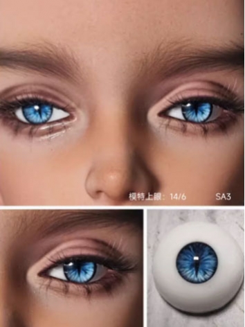 BJD Plaster Resin Eyes (Monster Eyes SA) SA3 10mm 12mm 14mm 16mm 18mm Eyeballs for Ball-jointed Doll