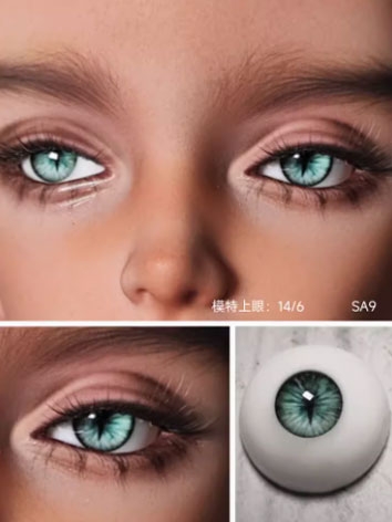 BJD Plaster Resin Eyes (Monster Eyes SA) SA9 10mm 12mm 14mm 16mm 18mm Eyeballs for Ball-jointed Doll