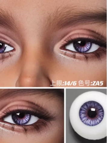 BJD Plaster Resin Eyes (ZA Series) ZA5 10mm 12mm 14mm 16mm 18mm Eyeballs for Ball-jointed Doll