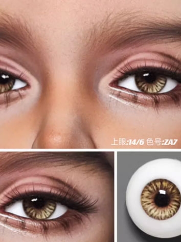 BJD Plaster Resin Eyes (ZA Series) ZA7 10mm 12mm 14mm 16mm 18mm Eyeballs for Ball-jointed Doll