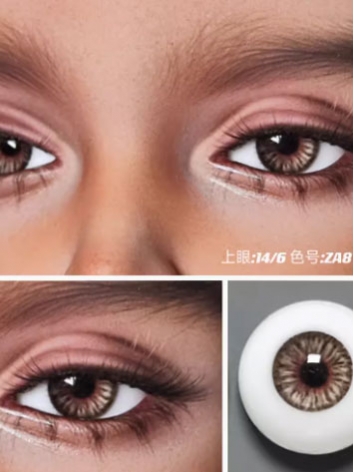 BJD Plaster Resin Eyes (ZA Series) ZA8 10mm 12mm 14mm 16mm 18mm Eyeballs for Ball-jointed Doll