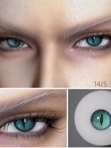 BJD Plaster Resin Eyes (Beast Eye Blue) 10mm 12mm 14mm 16mm 18mm Eyeballs for Ball-jointed Doll