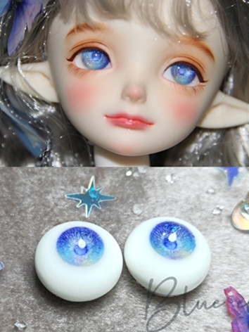 BJD Plaster Resin Eyes Blue (Shui) 10mm 12mm 14mm 16mm 18mm Eyeballs for Ball-jointed Doll