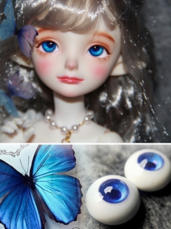 BJD Plaster Resin Eyes (Da Lan Shan Die) 10mm 12mm 14mm 16mm 18mm Eyeballs for Ball-jointed Doll