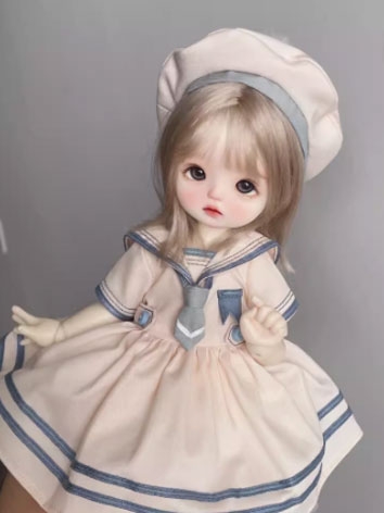 BJD Clothes Sailor Dress Suit for YOSD Size Ball Jointed Doll