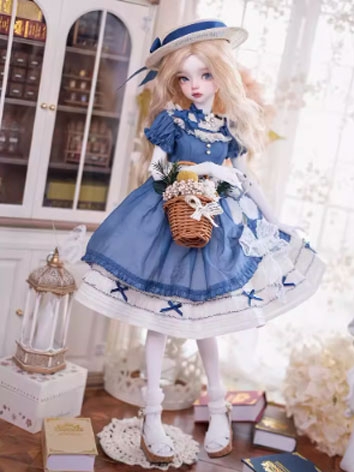 BJD Clothes Daisy Dress Suit for MSD Size Ball Jointed Doll
