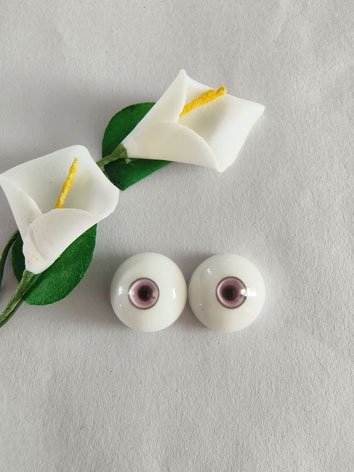 BJD Plaster light Purple Eyes 07 14mm Eyeballs for Ball-jointed Doll