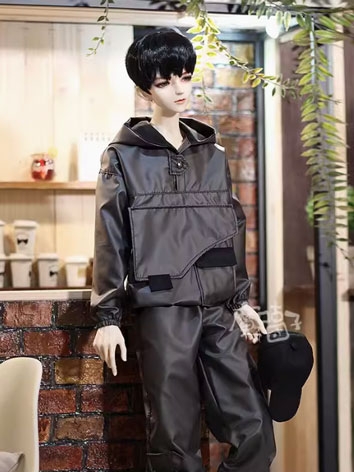 BJD Clothes Hoodie Top Pants for 75cm/70cm/68cm/SD/MSD Size Ball-jointed Doll