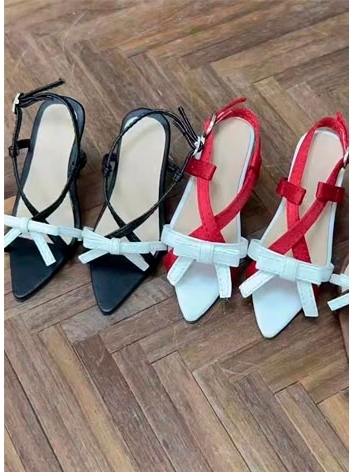 BJD Shoes Female Red Black ...