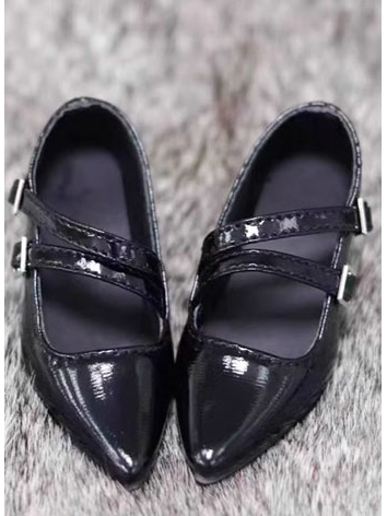 BJD Shoes Female Black Thic...