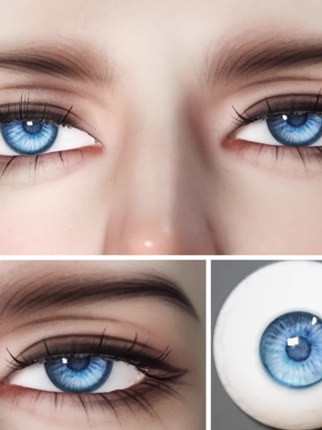 BJD Plaster Resin Eyes (Lian Yu Zhi Zuo Ren) 8mm 10mm 12mm 14mm 16mm 18mm Eyeballs for Ball-jointed Doll