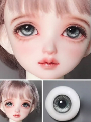 BJD Plaster Resin Eyes Gray (DD Series) 10mm 12mm 14mm 16mm 18mm Eyeballs for Ball-jointed Doll