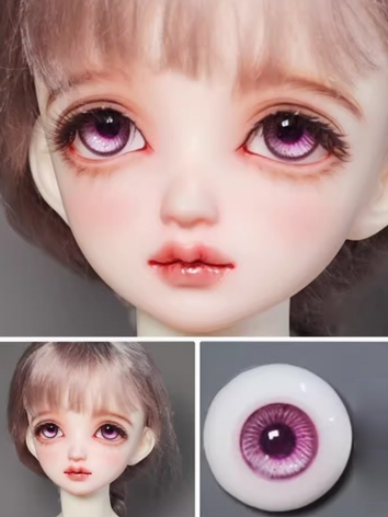 BJD Plaster Resin Eyes Pink (DD Series) 10mm 12mm 14mm 16mm 18mm Eyeballs for Ball-jointed Doll