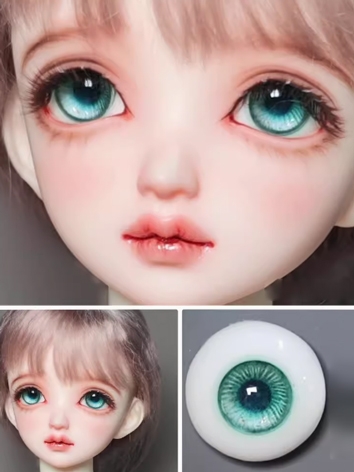 BJD Plaster Resin Eyes Green (DD Series) 10mm 12mm 14mm 16mm 18mm Eyeballs for Ball-jointed Doll