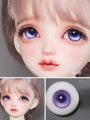 BJD Plaster Resin Eyes Purple (DD Series) 10mm 12mm 14mm 16mm 18mm Eyeballs for Ball-jointed Doll