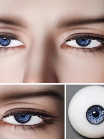 BJD Plaster Resin Eyes Dark Blue (Zui Zhong Huan Xiang) 8mm 10mm 12mm 14mm 16mm 18mm Eyeballs for Ball-jointed Doll