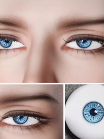 BJD Plaster Resin Eyes Light Blue (Zui Zhong Huan Xiang) 8mm 10mm 12mm 14mm 16mm 18mm Eyeballs for Ball-jointed Doll