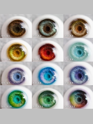 BJD Plaster Eyes 10mm 12mm 14m 16mm 18mm Eyeballs for Ball-jointed Doll