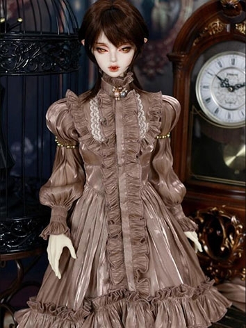 Bjd Clothes Retro Dress Suits【Mu Yue】for 75cm 70cm SD Ball-jointed Doll