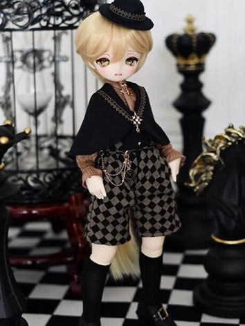 Bjd Clothes Shirt Shorts Suits【Writer】for MSD Ball-jointed Doll