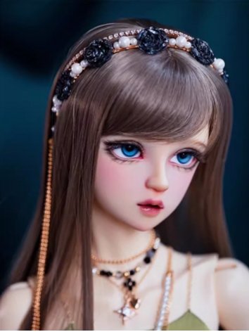 BJD Doll Accessories Black Rose Hair Decoration Headwear for SD Ball Jointed Doll