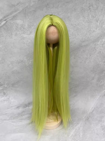 BJD Wig Female Green Soft H...