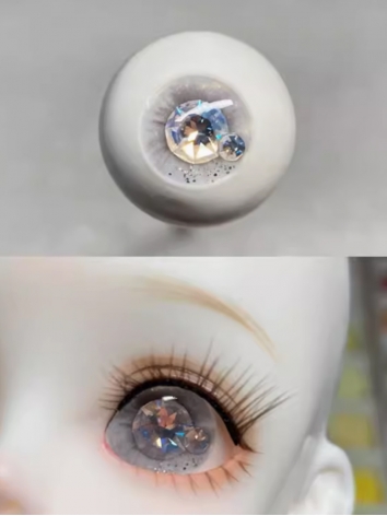 BJD Plaster Resin Eyes Gray 12mm 14m 16mm 18mm Eyeballs for Ball-jointed Doll